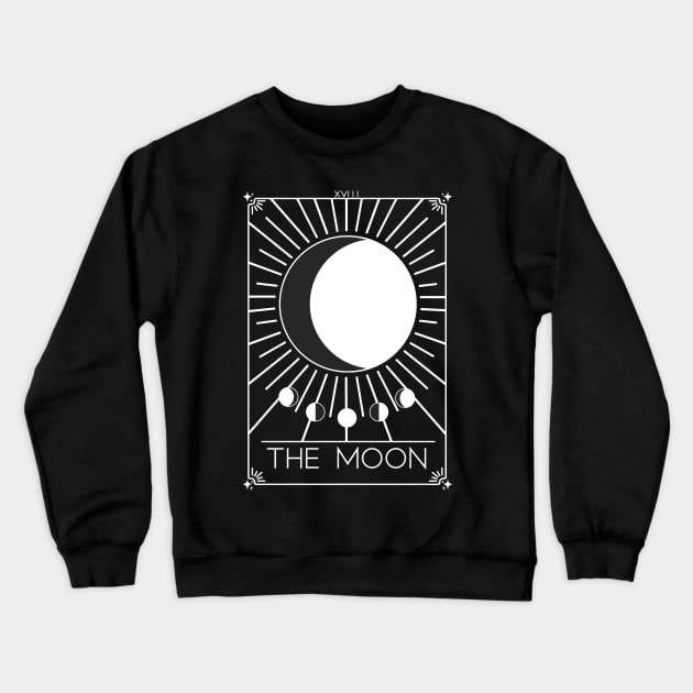 The Moon Crewneck Sweatshirt by Tienda92